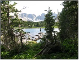 Fishing on the Wind River Indian Reservation, Courtesy of USAO Staff